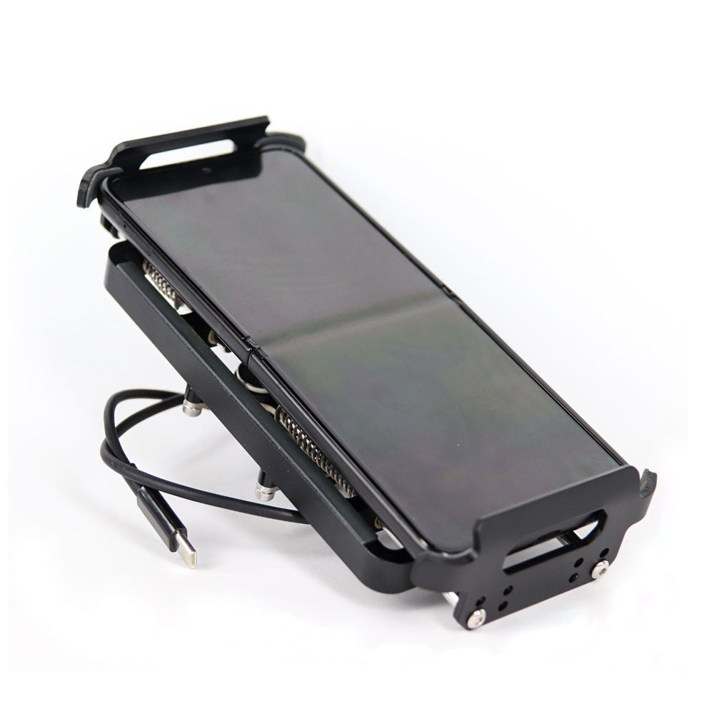 FLIP telefontartó - vezeték nélküli töltőtekerccsel, USB C csatlakozással.